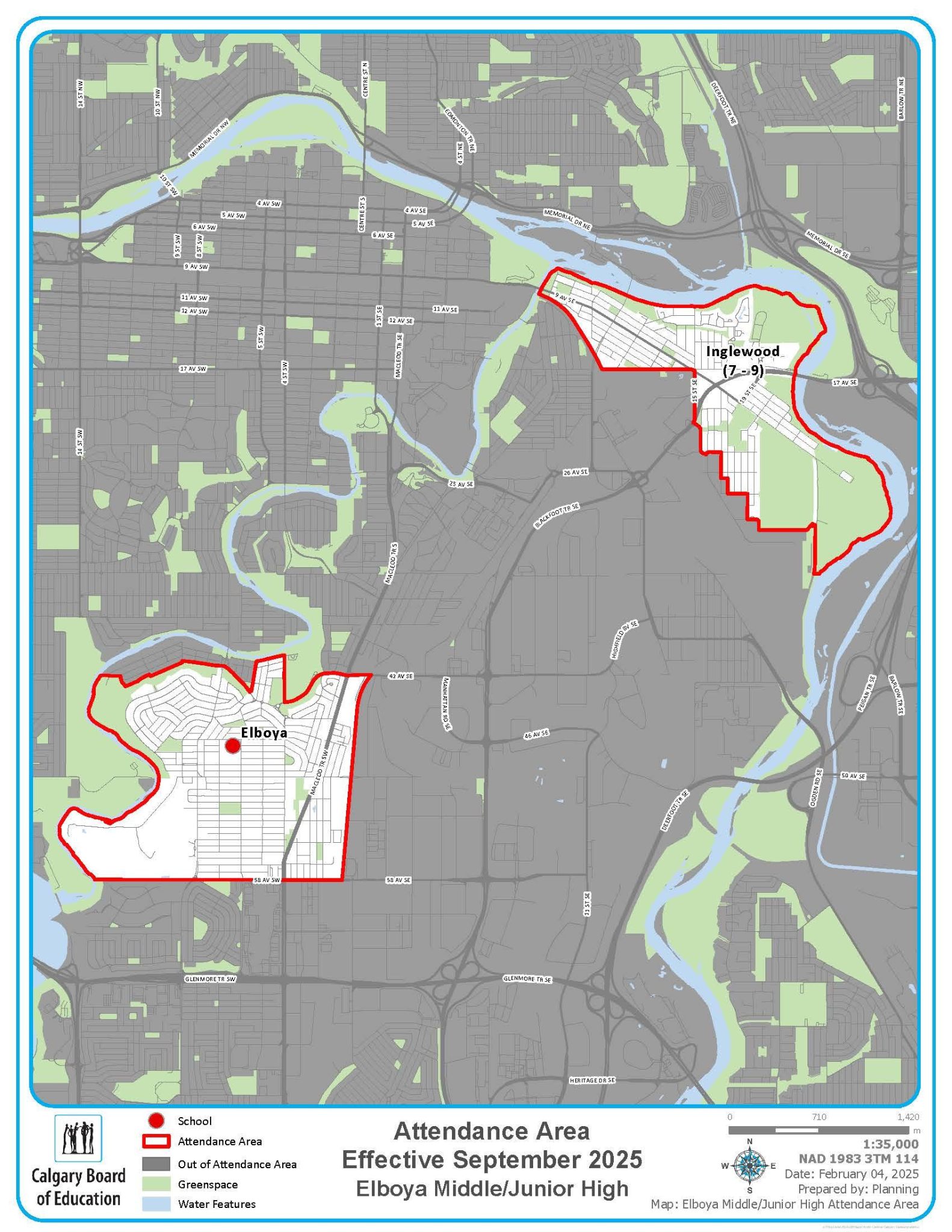 Britannia Elboya Manchester Parkhill and Windsor Park Map 2