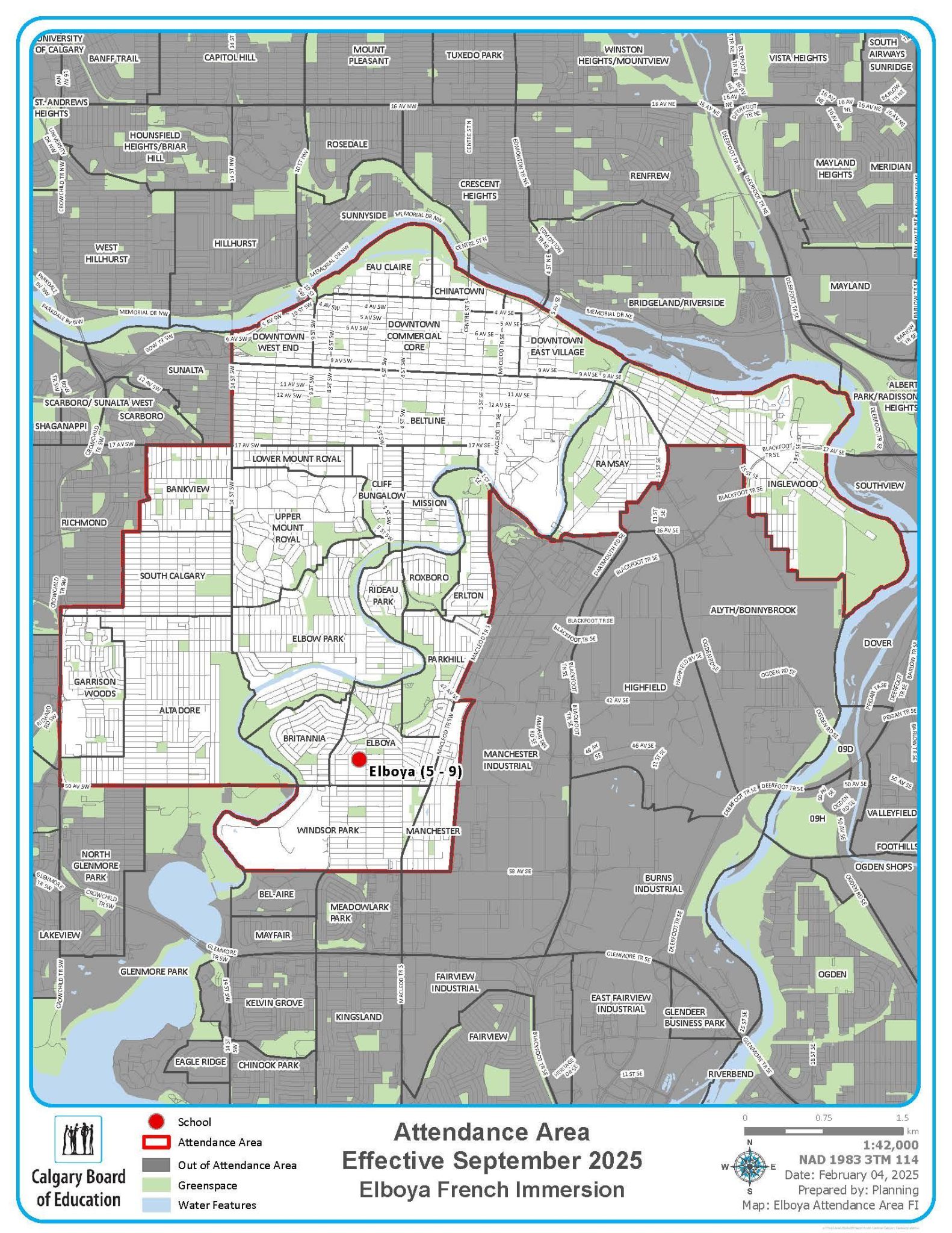 Britannia, Elboya, Manchester, Parkhill and Windsor Park Map 3