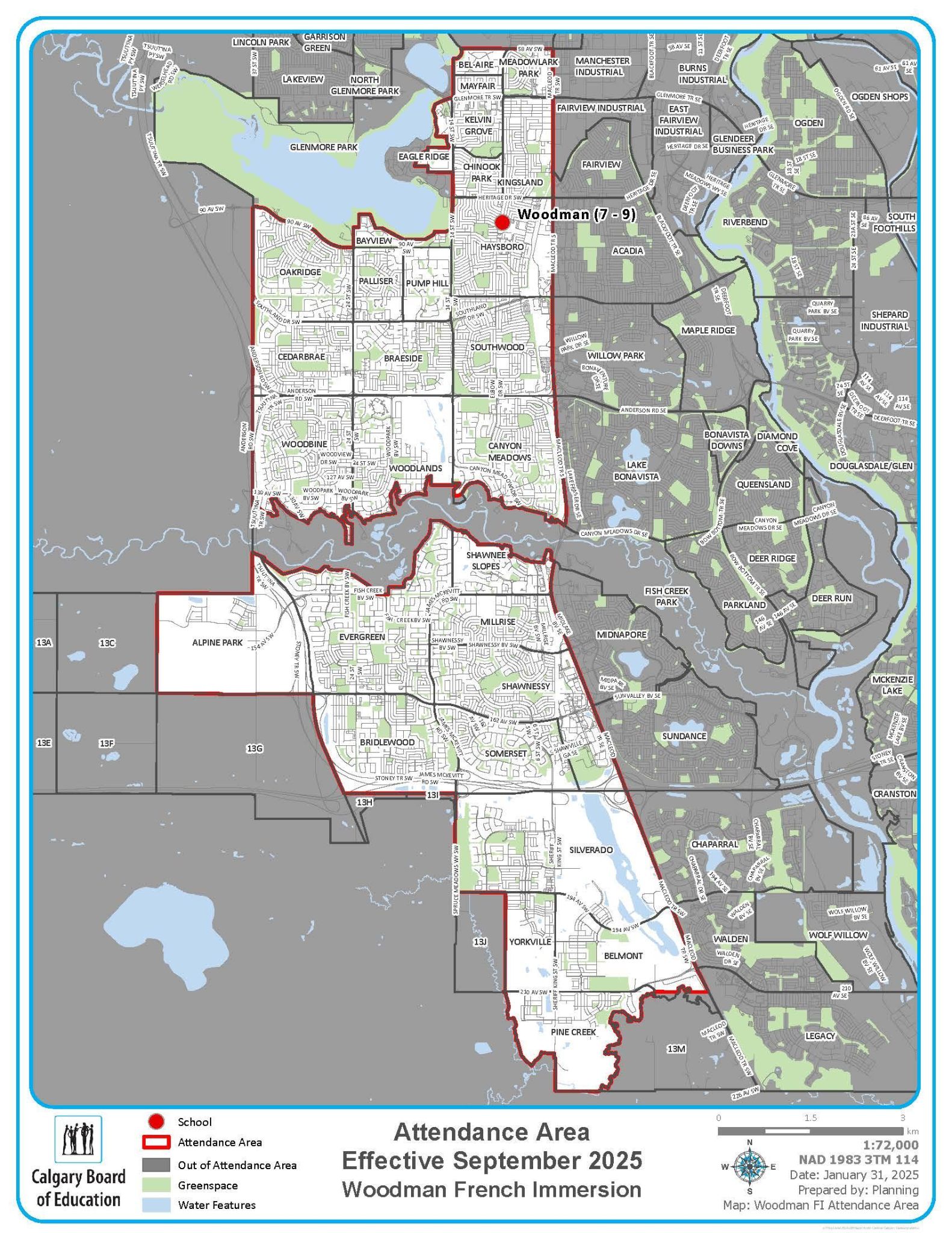 Bel-Aire, Mayfair, Meadowlark Park Map 4